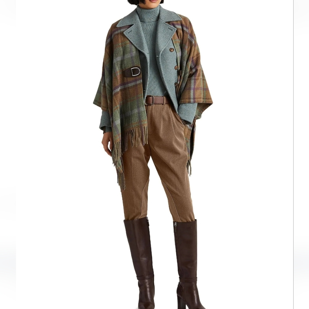 Ralph Lauren Pleated Bi-Stretch Jodhpur Pant
